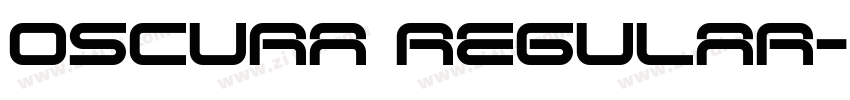 OSCURA Regular字体转换